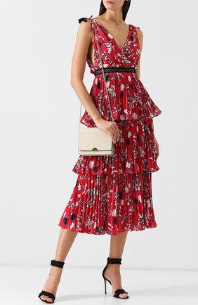 Женская сумка half mini COCCINELLE бежевая цвета, арт. E5 CV3 55 F9 07 купить в ЦУМ | Фото №2 Сумка Half mini Coccinelle бежевая цвета | Фото №2