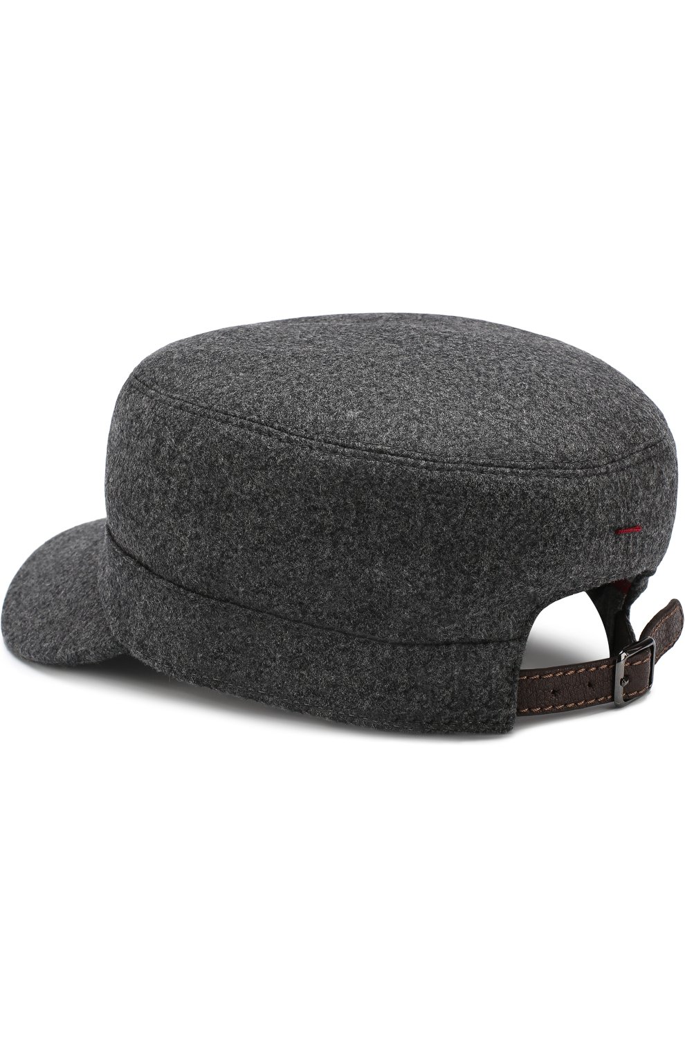 Мужская шерстяная кепка BRUNELLO CUCINELLI серого цвета по цене 28950 руб., арт. M038P9955 | Фото 2 Мужская шерстяная кепка BRUNELLO CUCINELLI серого цвета, арт. M038P9955 | Фото 2