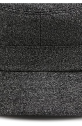 Мужская шерстяная кепка BRUNELLO CUCINELLI серого цвета по цене 28950 руб., арт. M038P9955 | Фото 3 Мужская шерстяная кепка BRUNELLO CUCINELLI серого цвета, арт. M038P9955 | Фото 3