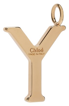 Женские подвеска для сумки alphabet key CHLOÉ золотого цвета по цене 3080 руб., арт. CHC16AK03YCB79DA | Фото 2 Женские подвеска для сумки alphabet key CHLOÉ золотого цвета, арт. CHC16AK03YCB79DA | Фото 2