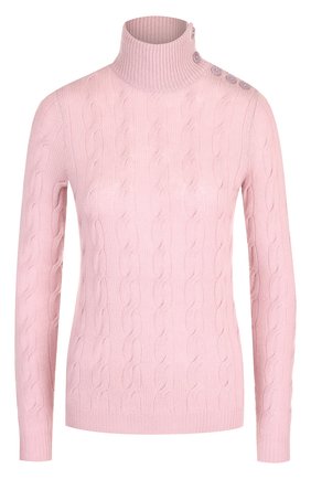 Женская однотонная кашемировая водолазка RALPH LAUREN розового цвета по цене 161500 руб., арт. 290727183 | Фото 1 Женская однотонная кашемировая водолазка RALPH LAUREN розового цвета, арт. 290727183 | Фото 1 (Материал внешний: Кашемир, Шерсть; Статус проверки: Проверена категория, Проверено; Рукава: Длинные; Длина (для топов): Стандартные; Женское Кросс-КТ: Водолазка-одежда; Стили: Кэжуэл; Кросс-КТ: Трикотаж)