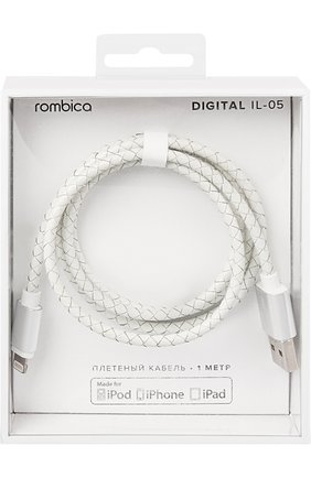 Кабель Digital IL-05 USB/Lightning Rombica, цвет , арт. CB-IL05 в ЦУМ | Фото №3 Кабель Digital IL-05 USB/Lightning Rombica | Фото №3