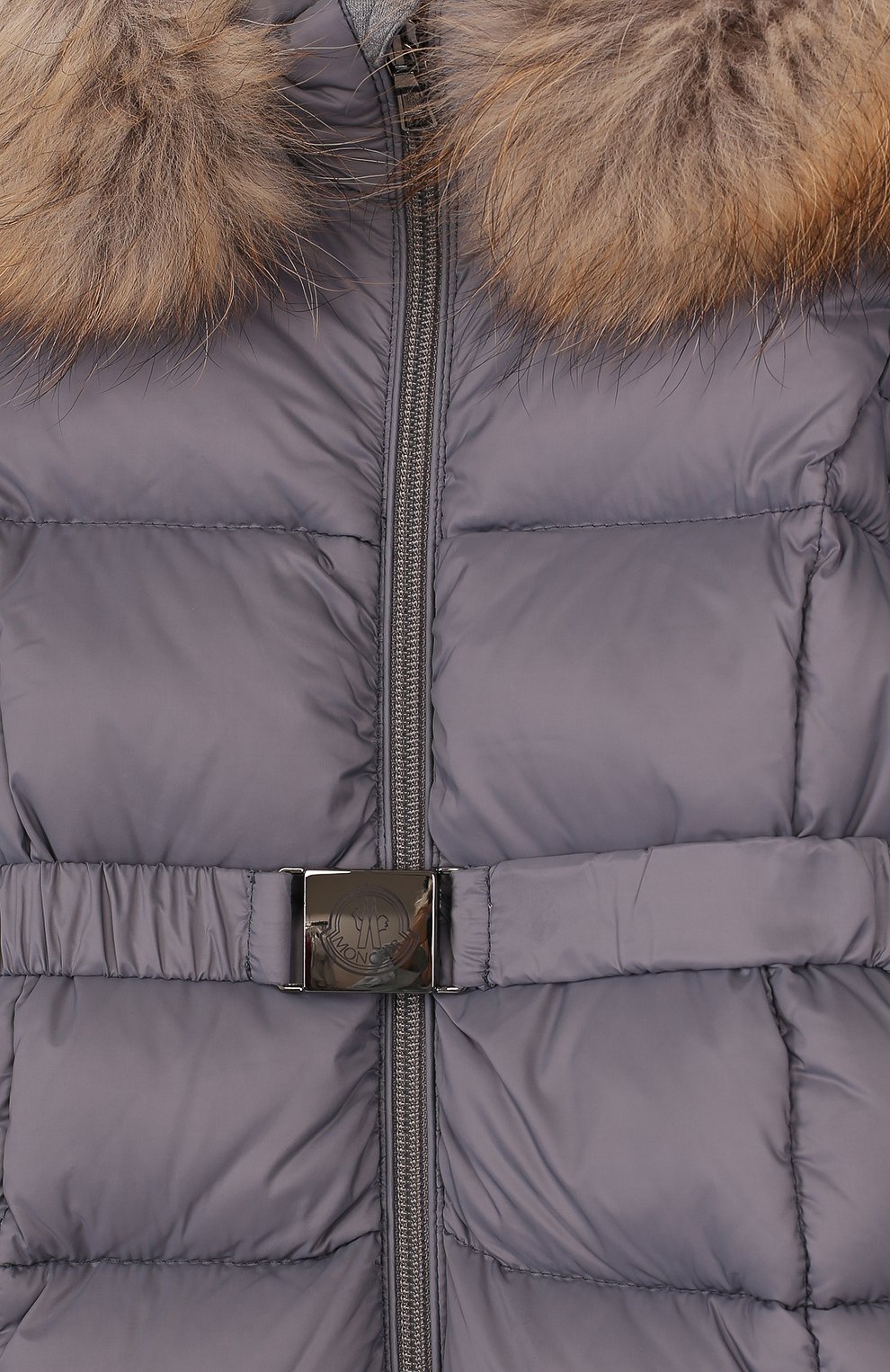 Детский комплект из пухового комбинезона и пинеток MONCLER ENFANT серого цвета по цене 44000 руб., арт. D2-951-14355-25-53079/3M-18M | Фото 3 Детский комплект из пухового комбинезона и пинеток MONCLER ENFANT серого цвета, арт. D2-951-14355-25-53079/3M-18M | Фото 3