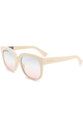 Женские солнцезащитные очки GUCCI белого цвета по цене 27550 руб., арт. GG0361 002 | Фото 1 Женские солнцезащитные очки GUCCI белого цвета, арт. GG0361 002 | Фото 1
