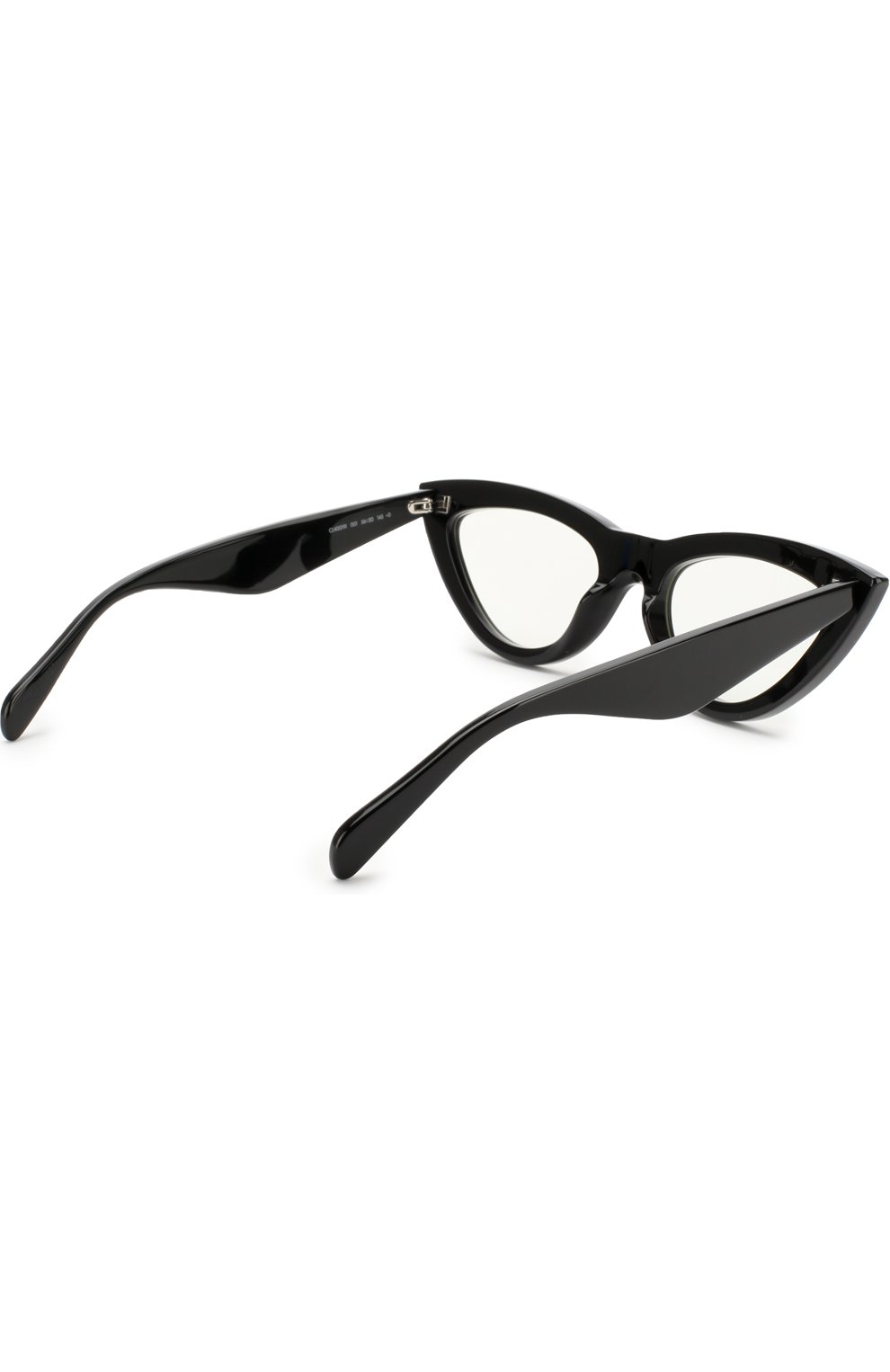 Женские солнцезащитные очки CELINE EYEWEAR черного цвета по цене 23200 руб., арт. CL40019I 001 | Фото 4 Женские солнцезащитные очки CELINE EYEWEAR черного цвета, арт. CL40019I 001 | Фото 4
