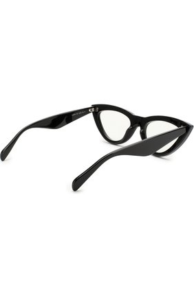Женские солнцезащитные очки CELINE EYEWEAR черного цвета по цене 23200 руб., арт. CL40019I 001 | Фото 4 Женские солнцезащитные очки CELINE EYEWEAR черного цвета, арт. CL40019I 001 | Фото 4