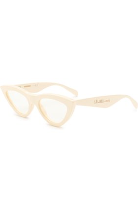 Женские солнцезащитные очки CELINE EYEWEAR белого цвета по цене 23200 руб., арт. CL40019I 025 | Фото 1 Женские солнцезащитные очки CELINE EYEWEAR белого цвета, арт. CL40019I 025 | Фото 1
