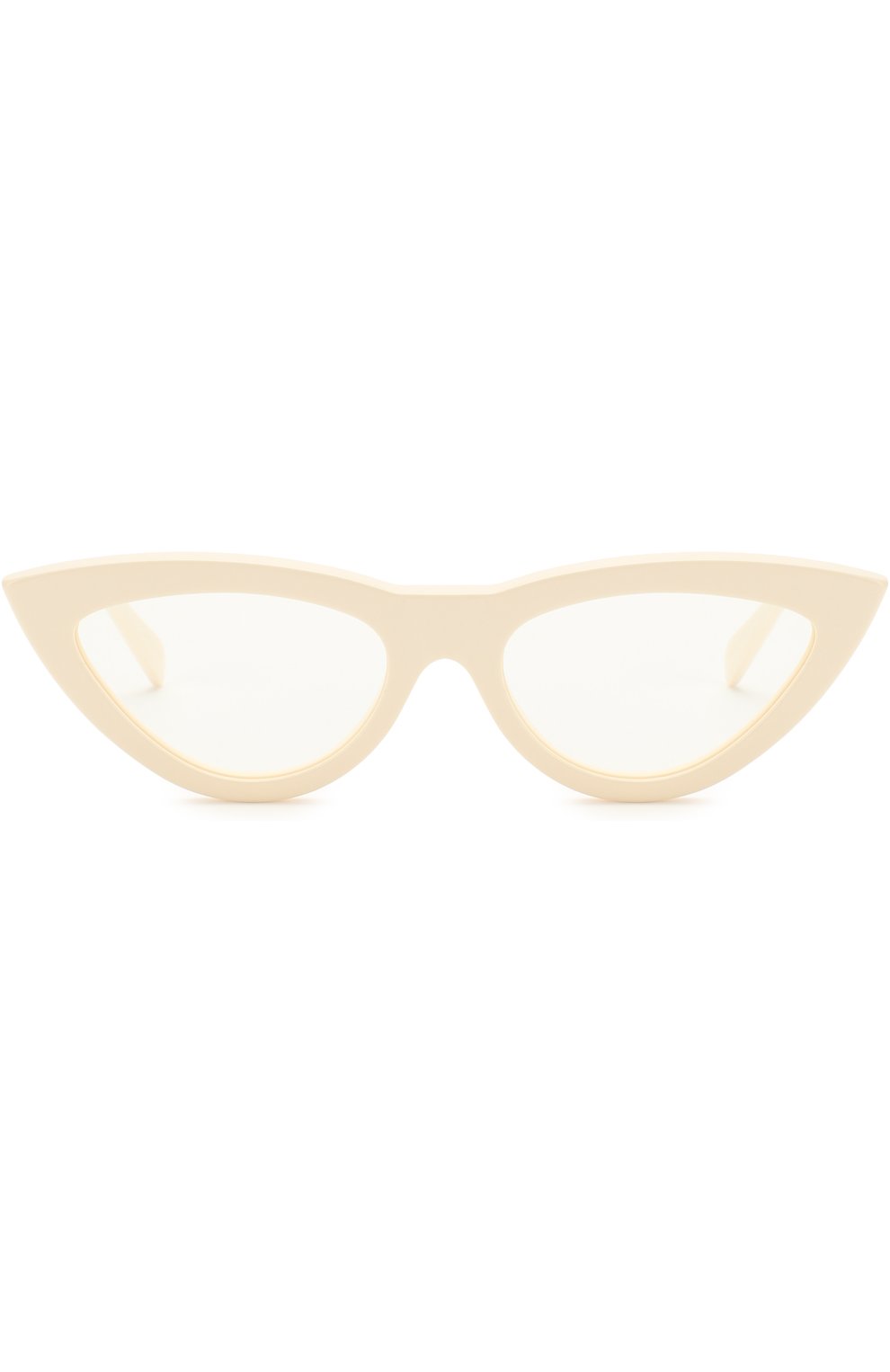 Женские солнцезащитные очки CELINE EYEWEAR белого цвета по цене 23200 руб., арт. CL40019I 025 | Фото 3 Женские солнцезащитные очки CELINE EYEWEAR белого цвета, арт. CL40019I 025 | Фото 3