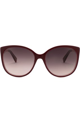 Женские солнцезащитные очки MARC JACOBS (THE) бордового цвета, арт. MARC 203 LHF | Фото 3 (Тип очков: С/з; Статус проверки: Проверено, Проверена категория)
