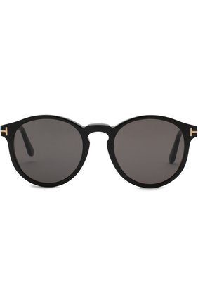 Мужские солнцезащитные очки TOM FORD черного цвета по цене 26250 руб., арт. TF591 01A | Фото 2 Мужские солнцезащитные очки TOM FORD черного цвета, арт. TF591 01A | Фото 2