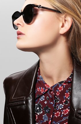 Женские солнцезащитные очки FENDI коричневого цвета по цене 17200 руб., арт. 0288 086 | Фото 2 Женские солнцезащитные очки FENDI коричневого цвета, арт. 0288 086 | Фото 2