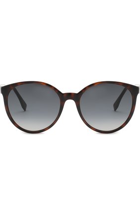 Женские солнцезащитные очки FENDI коричневого цвета по цене 17200 руб., арт. 0288 086 | Фото 3 Женские солнцезащитные очки FENDI коричневого цвета, арт. 0288 086 | Фото 3