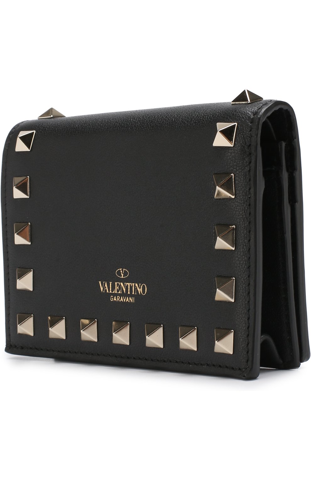 Кожаный кошелек Valentino Garavani Rockstud | Фото №2 Кожаный кошелек Valentino Garavani Rockstud | Фото №2