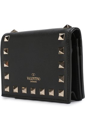 Кожаный кошелек Valentino Garavani Rockstud | Фото №2 Кожаный кошелек Valentino Garavani Rockstud | Фото №2