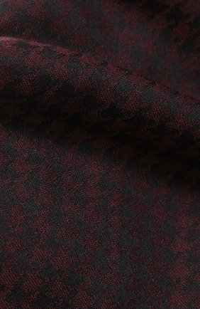 Мужской кашемировый шарф с бахромой DOLCE & GABBANA бордового цвета по цене 35300 руб., арт. GQ213E/G2JAE | Фото 2 Мужской кашемировый шарф с бахромой DOLCE & GABBANA бордового цвета, арт. GQ213E/G2JAE | Фото 2