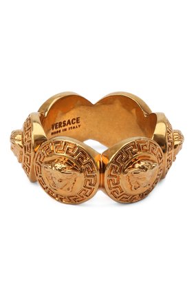 Женское кольцо medusa VERSACE золотого цвета по цене 21150 руб., арт. DG5G412/DJMT | Фото 1 Женское кольцо medusa VERSACE золотого цвета, арт. DG5G412/DJMT | Фото 1 (Статус проверки: Проверена категория, Проверено; Материал: Металл)