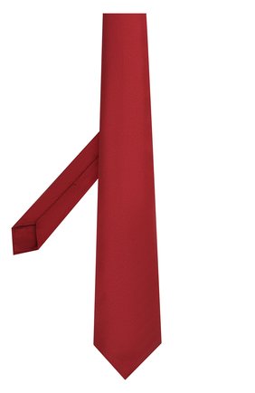 Мужской шелковый галстук ZILLI бордового цвета, арт. 50001/TIE | Фото 2 (Материал: Текстиль, Шелк; Статус проверки: Проверено; Принт: Без принта)
