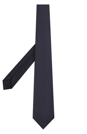 Мужской шелковый галстук ZILLI черного цвета по цене 19950 руб., арт. 50001/TIE | Фото 2 Мужской шелковый галстук ZILLI черного цвета, арт. 50001/TIE | Фото 2