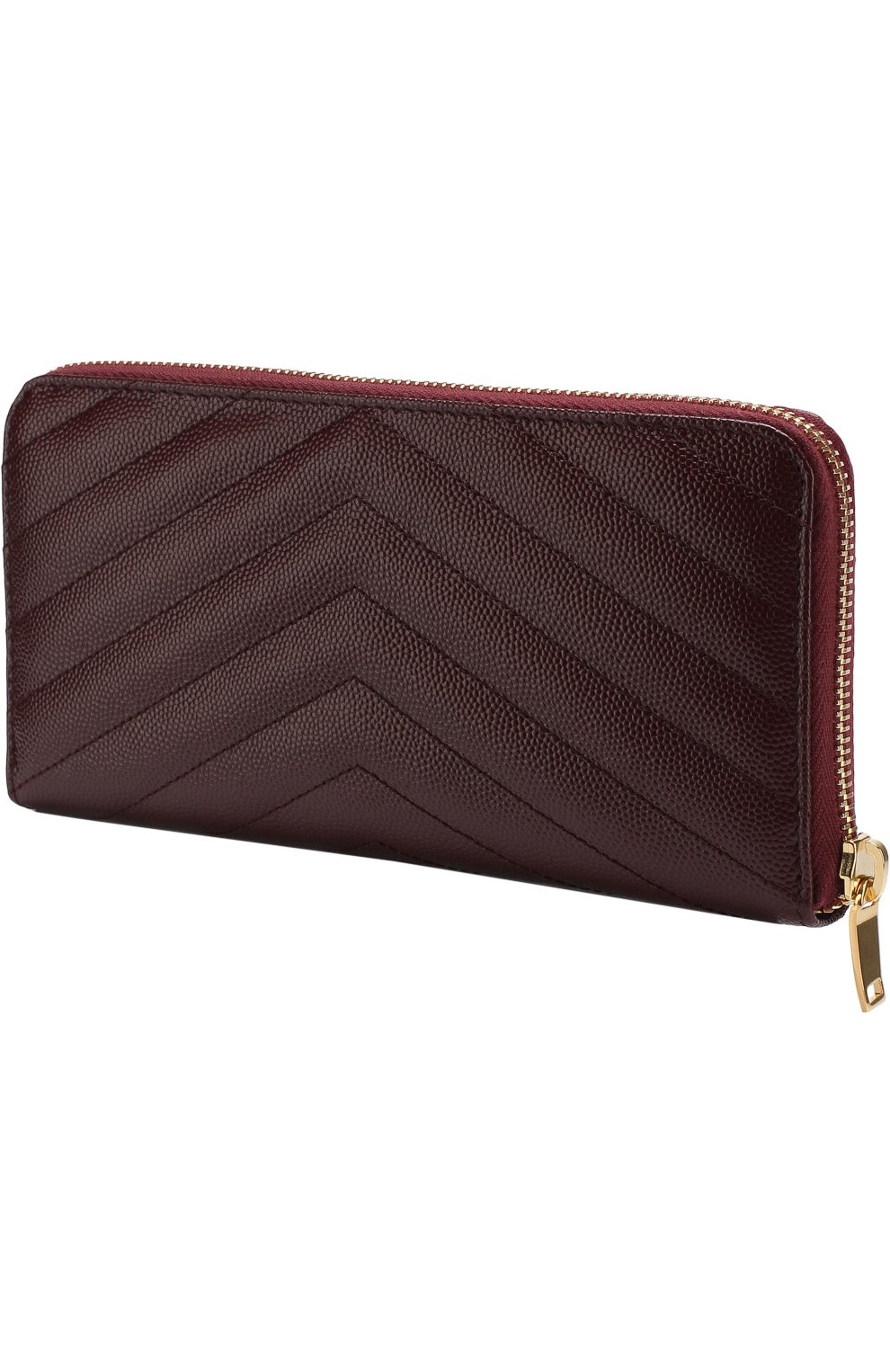 Портмоне Monogramme Saint Laurent Saint Laurent, бордового цвета, арт. 358094/B0W01 в ЦУМ | Фото №2 Портмоне Monogramme Saint Laurent Saint Laurent бордового цвета | Фото №2