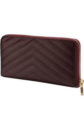 Портмоне Monogramme Saint Laurent Saint Laurent, бордового цвета, арт. 358094/B0W01 в ЦУМ | Фото №2 Портмоне Monogramme Saint Laurent Saint Laurent бордового цвета | Фото №2