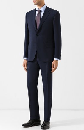 Мужская хлопковая сорочка с воротником кент ERMENEGILDO ZEGNA голубого цвета по цене 22450 руб., арт. 401030/9RS0BA | Фото 2 Мужская хлопковая сорочка с воротником кент ERMENEGILDO ZEGNA голубого цвета, арт. 401030/9RS0BA | Фото 2