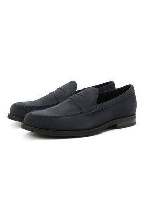 Мужские замшевые пенни-лоферы TOD’S темно-синего цвета по цене 41000 руб., арт. XXM0ZF0Q920RE0 | Фото 1 Мужские замшевые пенни-лоферы TOD’S темно-синего цвета, арт. XXM0ZF0Q920RE0 | Фото 1