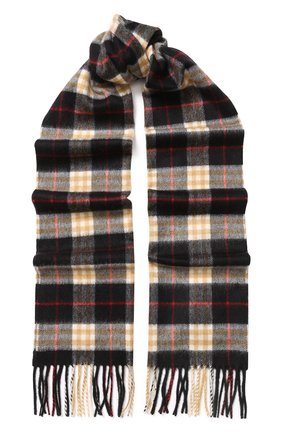 Мужской кашемировый шарф в клетку BURBERRY черного цвета по цене 32300 руб., арт. 4075255 | Фото 1 Мужской кашемировый шарф в клетку BURBERRY черного цвета, арт. 4075255 | Фото 1