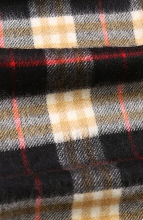 Мужской кашемировый шарф в клетку BURBERRY черного цвета по цене 32300 руб., арт. 4075255 | Фото 2 Мужской кашемировый шарф в клетку BURBERRY черного цвета, арт. 4075255 | Фото 2