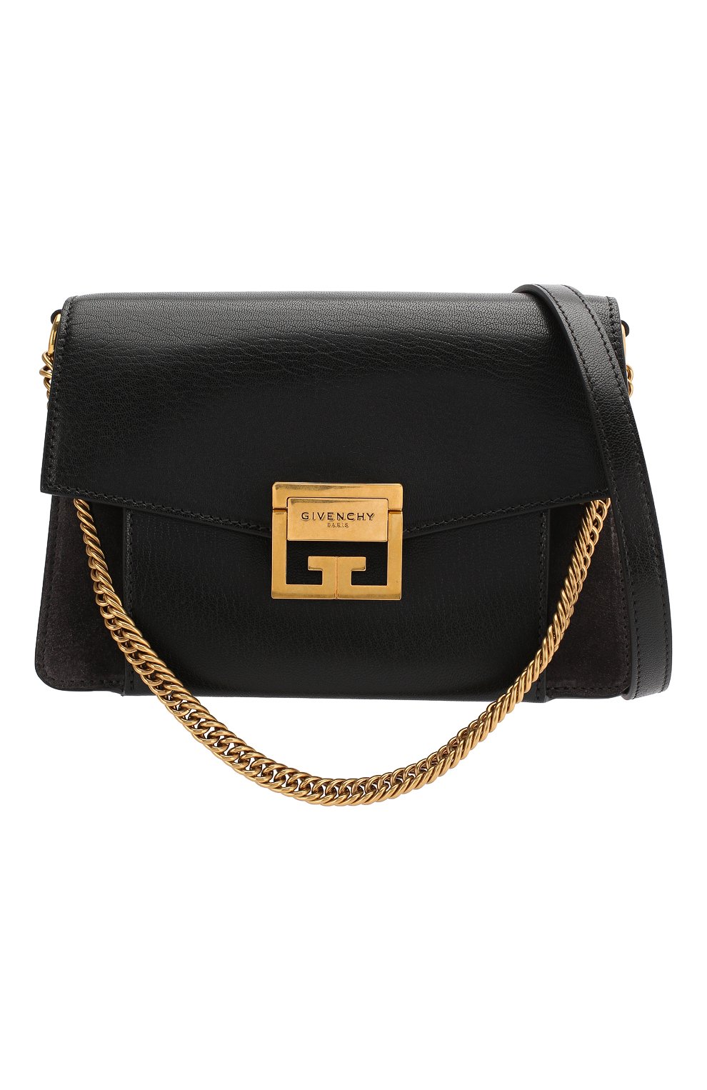 Женская сумка gv3 small GIVENCHY темно-серая цвета, арт. BB501CB033 купить в ЦУМ | Фото №6 Сумка GV3 small Givenchy темно-серая цвета | Фото №6