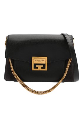Женская сумка gv3 small GIVENCHY темно-серая цвета, арт. BB501CB033 купить в ЦУМ | Фото №6 Сумка GV3 small Givenchy темно-серая цвета | Фото №6