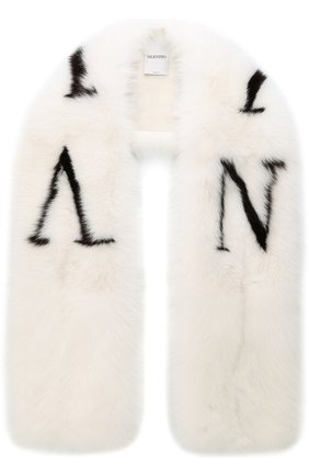 Шарф из меха песца VLTN | Фото №1 Шарф из меха песца VLTN | Фото №1