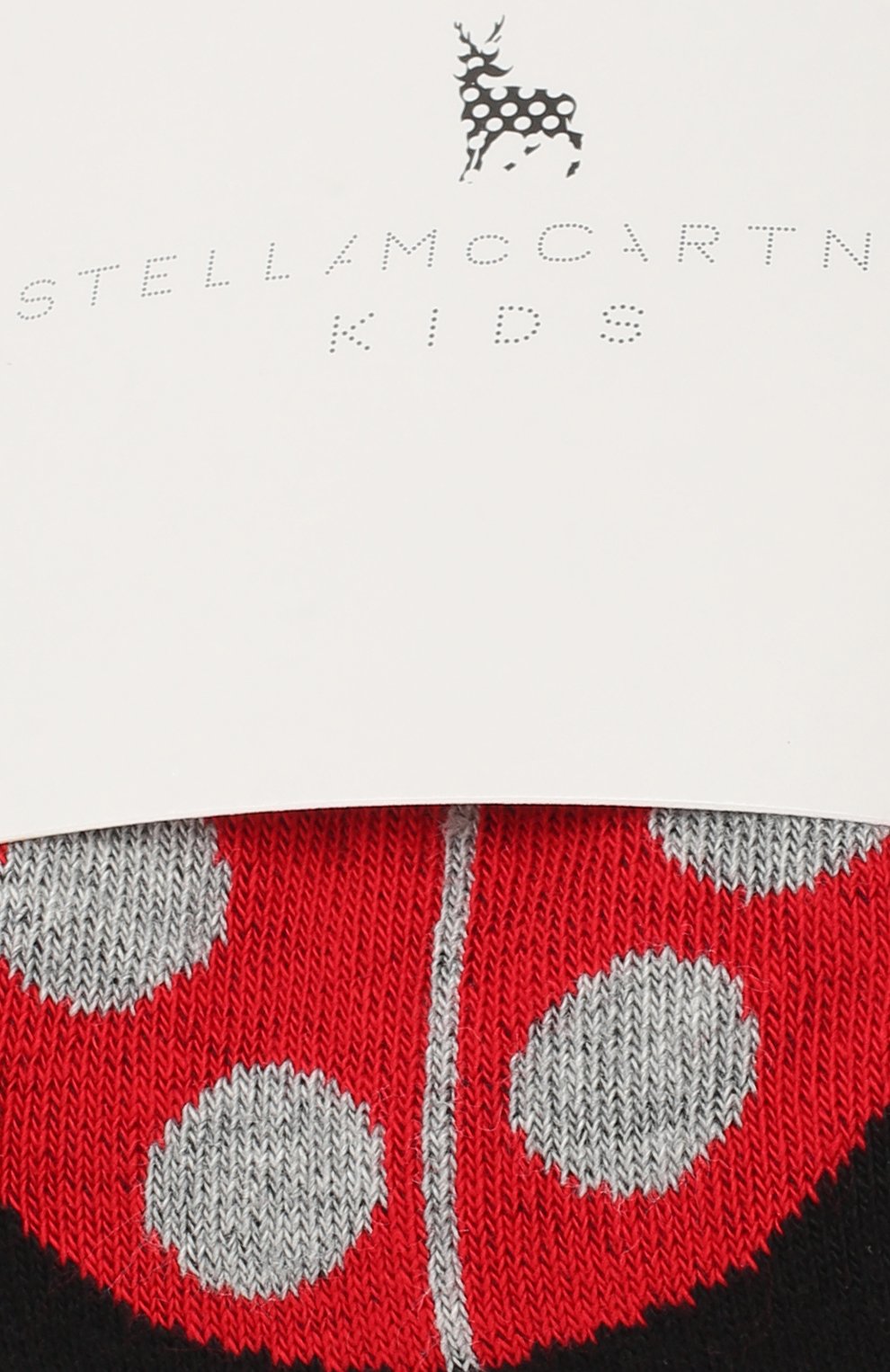 Детские хлопковые колготки Stella McCartney черного цвета, арт. 518700/SLM04 в ЦУМ | Фото №2 Детские хлопковые колготки Stella McCartney черного цвета | Фото №2