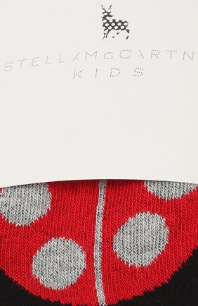 Детские хлопковые колготки Stella McCartney черного цвета, арт. 518700/SLM04 в ЦУМ | Фото №2 Детские хлопковые колготки Stella McCartney черного цвета | Фото №2