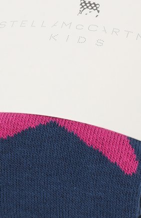 Детские хлопковые колготки Stella McCartney синего цвета, арт. 518700/SLM05 в ЦУМ | Фото №2 Детские хлопковые колготки Stella McCartney синего цвета | Фото №2