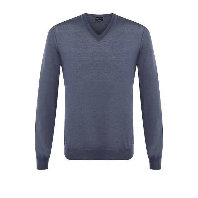 Кашемировый пуловер тонкой вязки Giorgio Armani 9580612