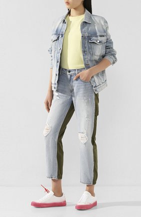 Женские джинсы DENIM X ALEXANDER WANG разноцветного цвета по цене 27850 руб., арт. 4D994220CK | Фото 2 Женские джинсы DENIM X ALEXANDER WANG разноцветного цвета, арт. 4D994220CK | Фото 2
