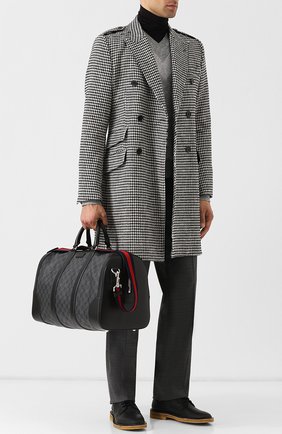 Мужская дорожная сумка gg supreme GUCCI черного цвета по цене 116800 руб., арт. 474131/K5IAN | Фото 2 Мужская дорожная сумка gg supreme GUCCI черного цвета, арт. 474131/K5IAN | Фото 2