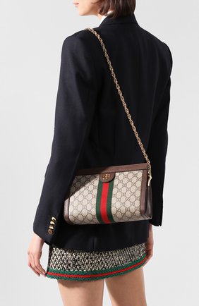 Женская сумка ophidia gg GUCCI бежевого цвета по цене 104000 руб., арт. 503877/K05NG | Фото 5 Женская сумка ophidia gg GUCCI бежевого цвета, арт. 503877/K05NG | Фото 5