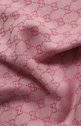 Мужские шерстяной шарф GUCCI светло-розового цвета по цене 20700 руб., арт. 411115/3G200 | Фото 2 Мужские шерстяной шарф GUCCI светло-розового цвета, арт. 411115/3G200 | Фото 2