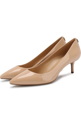 Лаковые туфли Flex на каблуке kitten heel | Фото №1 Лаковые туфли Flex на каблуке kitten heel | Фото №1