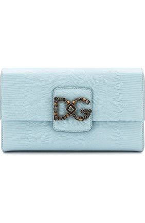 Женская сумка dg millennials DOLCE & GABBANA голубая цвета, арт. 0116/BB6393/A1095 купить в ЦУМ | Фото №1 Сумка DG Millennials Dolce & Gabbana голубая цвета | Фото №1