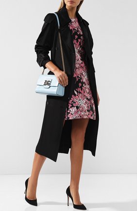 Женская сумка dg millennials DOLCE & GABBANA голубая цвета, арт. 0116/BB6393/A1095 купить в ЦУМ | Фото №2 Сумка DG Millennials Dolce & Gabbana голубая цвета | Фото №2