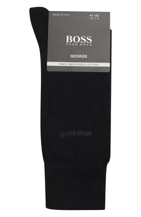 Мужские хлопковые носки BOSS темно-синего цвета по цене 1000 руб., арт. 50388433 | Фото 1 Мужские хлопковые носки BOSS темно-синего цвета, арт. 50388433 | Фото 1