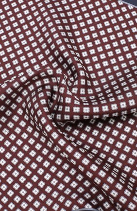 Мужской шелковый платок KITON бордового цвета по цене 13550 руб., арт. UP0CHCX03R03 | Фото 2 Мужской шелковый платок KITON бордового цвета, арт. UP0CHCX03R03 | Фото 2