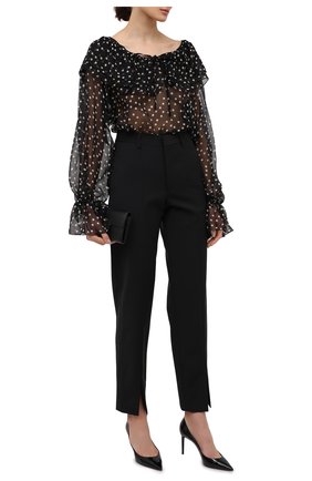 Женские кожаные туфли zoe SAINT LAURENT черного цвета по цене 47650 руб., арт. 529731/0NP00 | Фото 2 Женские кожаные туфли zoe SAINT LAURENT черного цвета, арт. 529731/0NP00 | Фото 2 (Материал внутренний: Натуральная кожа; Статус проверки: Проверена категория, Проверено; Каблук высота: Высокий; Подошва: Плоская; Каблук тип: Шпилька)