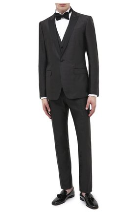 Мужские лаковые лоферы с кисточками TOM FORD черного цвета по цене 112500 руб., арт. J1144T-VRL | Фото 2 Мужские лаковые лоферы с кисточками TOM FORD черного цвета, арт. J1144T-VRL | Фото 2