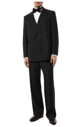 Мужская хлопковая сорочка под смокинг GIORGIO ARMANI белого цвета по цене 47700 руб., арт. 8WGCCZS1/TZ200 | Фото 2 Мужская хлопковая сорочка под смокинг GIORGIO ARMANI белого цвета, арт. 8WGCCZS1/TZ200 | Фото 2 (Материал внешний: Хлопок; Статус проверки: Проверена категория, Проверено; Рукава: Длинные; Длина (для топов): Стандартные; Мужское Кросс-КТ: Сорочка-одежда; Принт: Однотонные; Случай: Вечерний; Манжеты: На пуговицах; Воротник: Бабочка)