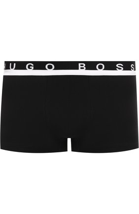 Мужские хлопковые боксеры с широкой резинкой BOSS черного цвета по цене 3200 руб., арт. 50377658 | Фото 1 Мужские хлопковые боксеры с широкой резинкой BOSS черного цвета, арт. 50377658 | Фото 1