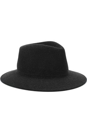 Мужская шерстяная шляпа GIORGIO ARMANI светло-серого цвета, арт. 747341/8A503 | Фото 1 (Материал: Шерсть, Текстиль)