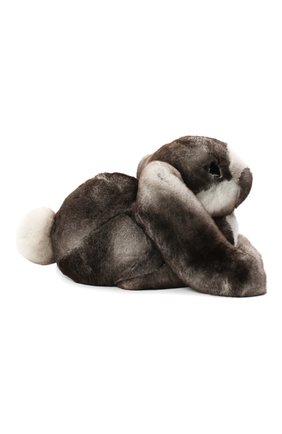 Мужского игрушка кролик с меховой отделкой LORO PIANA серого цвета по цене 243000 руб., арт. FAE1467 | Фото 2 Мужского игрушка кролик с меховой отделкой LORO PIANA серого цвета, арт. FAE1467 | Фото 2